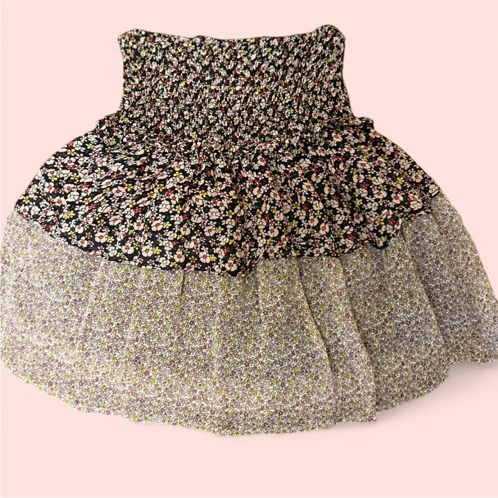 Jack Wills floral midi skirt/top with elasticated waist